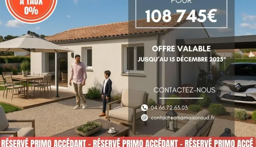Offre - Maison 3 CH